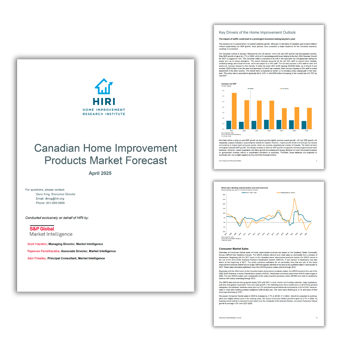 Canadian Size of the Home Improvement Products Market