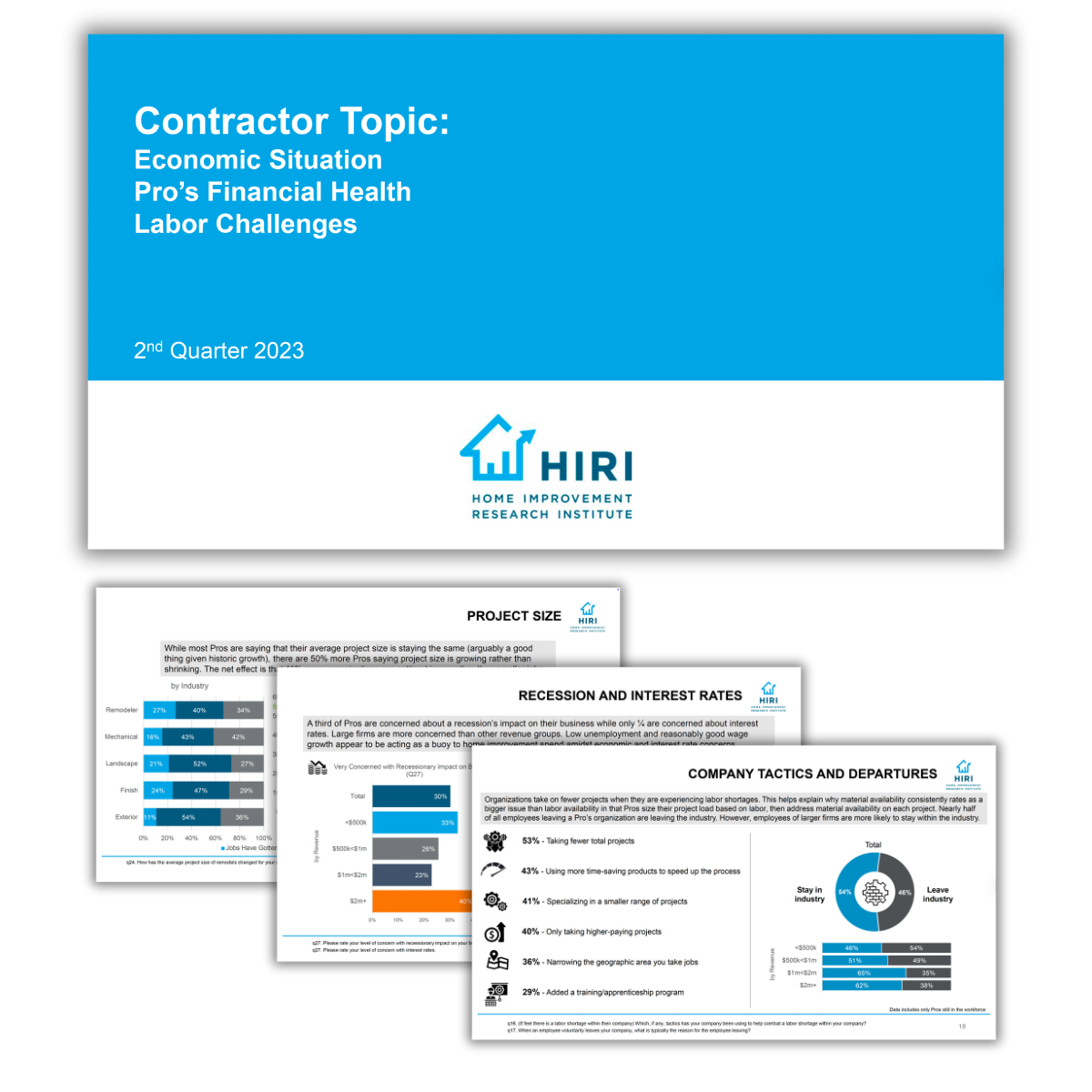 Contractor Topic Study-Skilled Labor Shortage and Financial Health Report Preview
